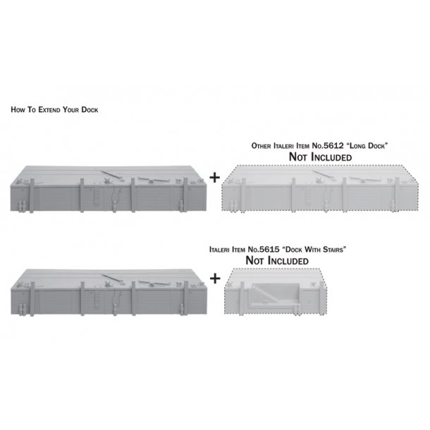 Havnekaj lang, skala 1/35