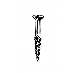 UH Messing skruer, selvskrende, 7 mm