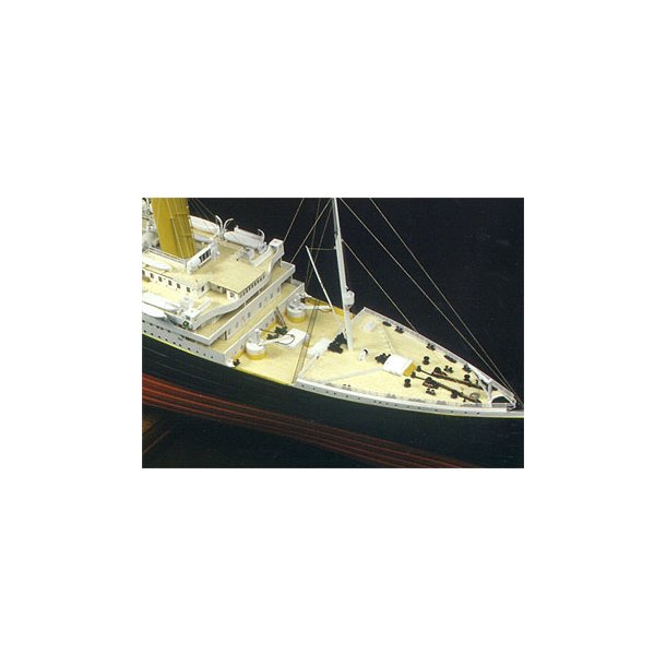 Tegninger: Titanic skala 1/250