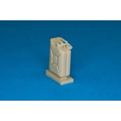 Jerry Can 20 liter i resin, skala 1/35, 6 stk.