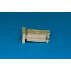 Jerry Can 20 liter i resin, skala 1/35, 6 stk.