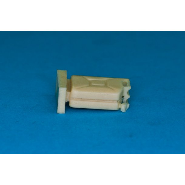 Jerry Can 20 liter i resin, skala 1/35, 6 stk.