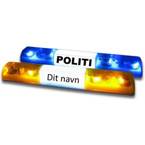 Lysbro med orange rotorblink, skala 1/14 - 1/16