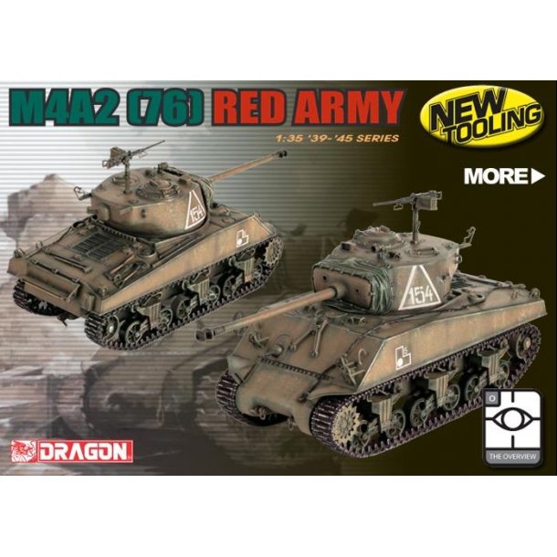 Sherman M4A2 (76) RED ARMY