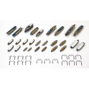 Japanese Navy Utility Boat Set WWII - skala 1/350