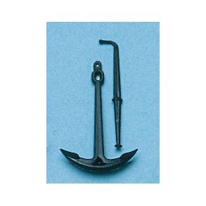 Stokanker 35 x 35 mm, 2 stk.