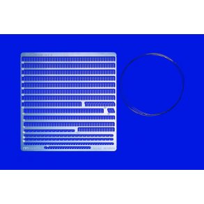 Fototset sgelnder til Yamato - skala 1/350