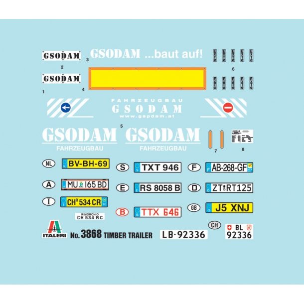 Tmmer-trailer skala 1/24