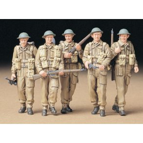 British Infantry on Patrol