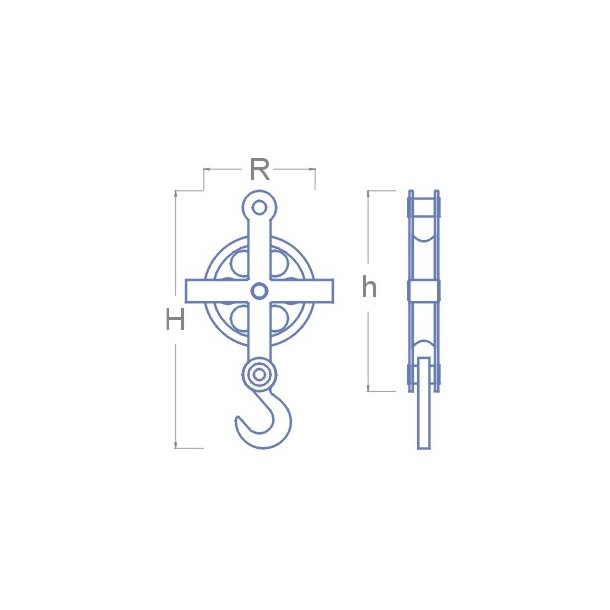 Wirerulle med 1 rulle, 13,7 x 8,0 mm