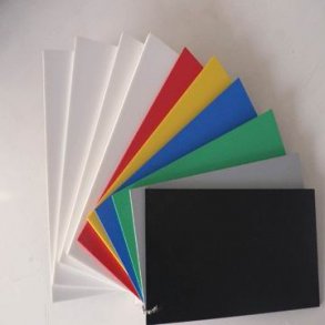 Styrenplade hvid, 4,00 x 195 x 305 mm