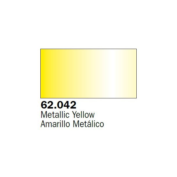 Metallic Yellow Premium (62042) - Vallejo 60 ml