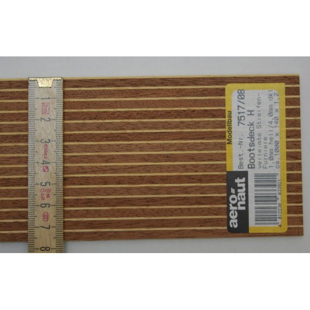 Dksplade L=1,0 / M=4,0 - 1,2 x 140 x 1000 mm