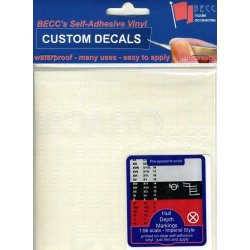 Dybdegangsmrker, Imperial, Hvid, skala 1/72