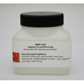 Vske til sortfarvning, 250 ml