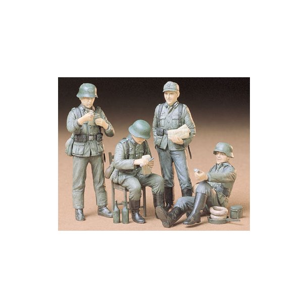 German Soldiers at Rest