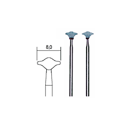 Proxxon Slibestifter, 8,0 mm, 2 stk.