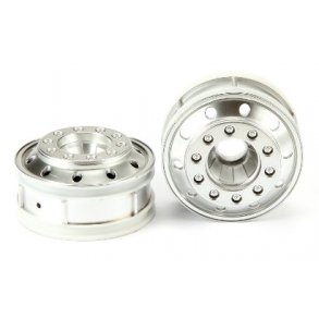 Matt Chrome Front Wheels (22mm European Type)