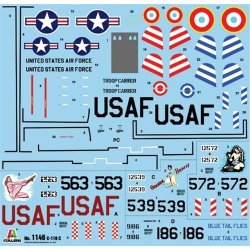 C-119C Flying Boxcar, skala 1/72
