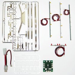 Markeringlys, EU lastbiler. Krom-st med LED