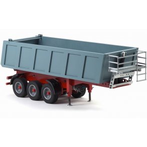 3-akslet tip-trailer til Tamiya lastbiler
