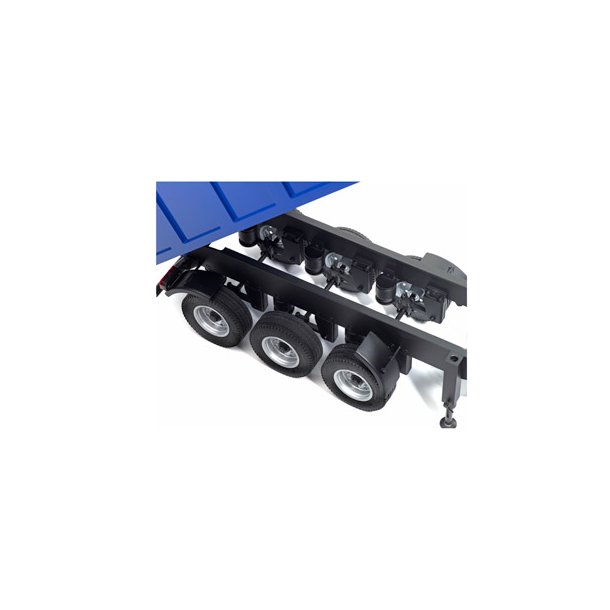 3-akslet tip-trailer til Tamiya lastbiler