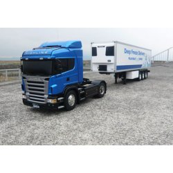 3-akslet kletrailer til Tamiya lastbiler