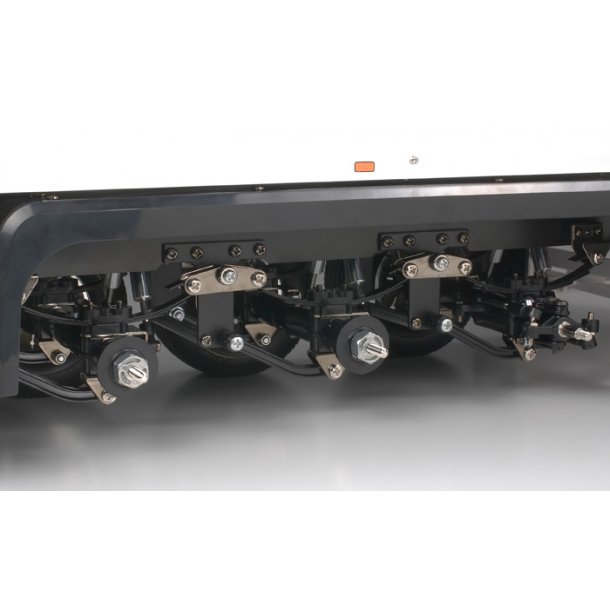 3-akslet kletrailer til Tamiya lastbiler