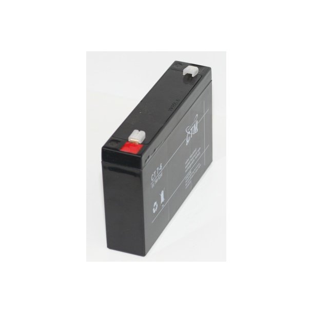 Blybatteri 6 volt 7 Ah