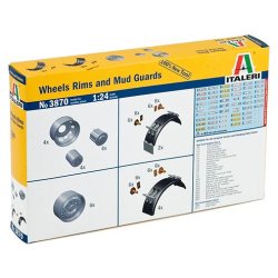 Truck tilbehr, flge og skrme, skala 1/24