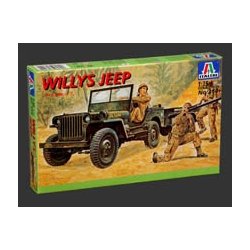 Willys MB Jeep with Trailer