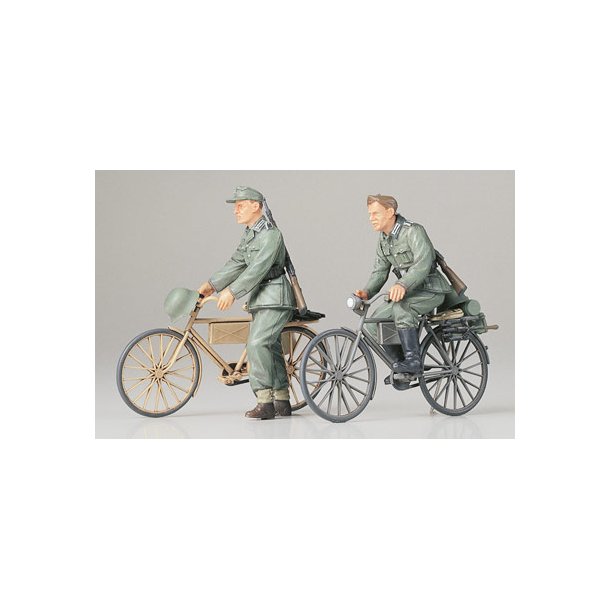 Tyske Soldater m/cykler