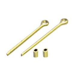 Split med afstandsstykke, L=15 mm, 20 stk.