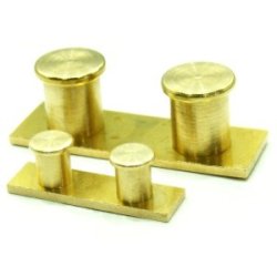 Pullert, dobbelt, 18 x 5 mm, 1 stk.