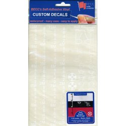 Dybdegangsmrker, Metric, Hvid, skala 1/24