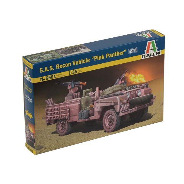 British S.A.S. Land Rover Pink Panther