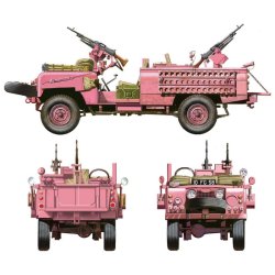 British S.A.S. Land Rover Pink Panther