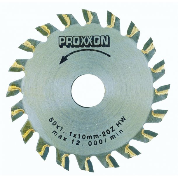 Proxxon Rundsavsklinge, &Oslash;50 mm 20 t&aelig;nder