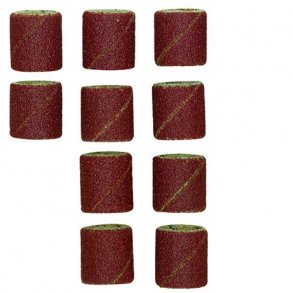 Proxxon Slibebånd Ø14 mm korn 120, 10 stk m/holder