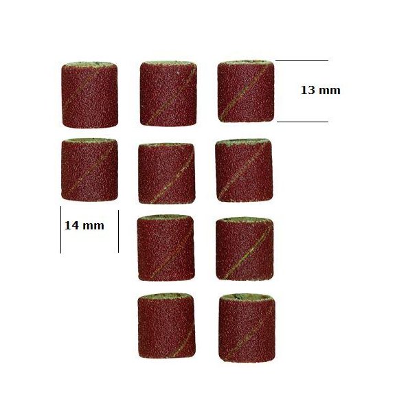 Proxxon Slibebnd 14 mm korn 120, 10 stk