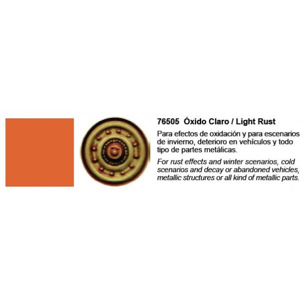 Light Rust Wash (76505) - Vallejo 35 ml p?