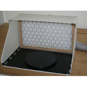 Sparmax Malerkabine med el-ventilator