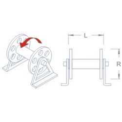 Spil, 5 x 3,0 mm, type C - 4 stk.