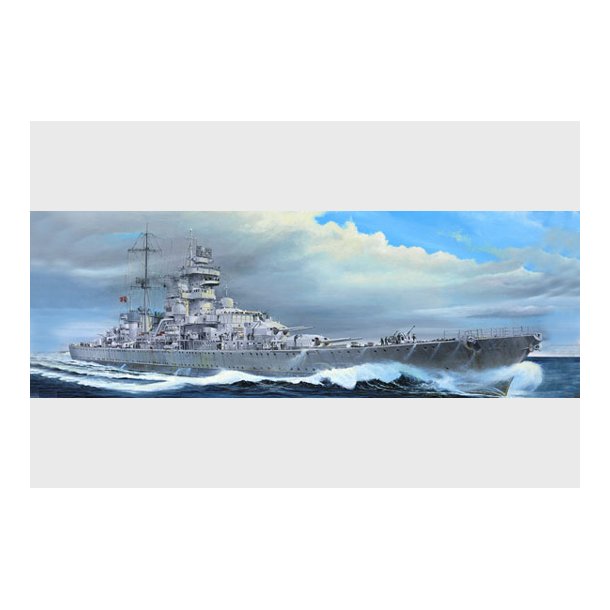 German Prinz Eugen, skala 1/350