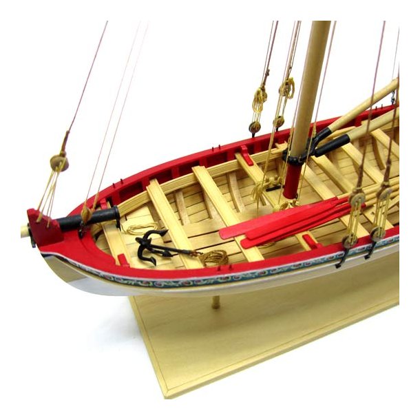 26 fods engelsk langbd i skala 1/12