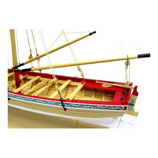 26 fods engelsk langbd i skala 1/12