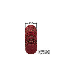 Proxxon Slibeblade 18 mm, 20 stk