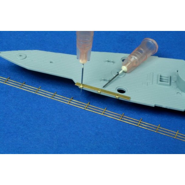 Skibsrling i skala 1/350 - 1,3 meter