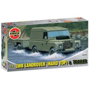 LWB Landrover (Hard Top) & Trailer