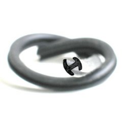 Vinduesgummiliste H-profil, 1 meter